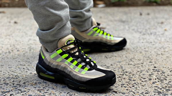 Giày Nike Denham x Air Max 95 'Volt' DD9519-001 - Ảnh 3