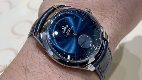 Đồng Hồ Omega De Ville Hand Wind 'Blue' 435-13-40-21-03-002 - Ảnh 6