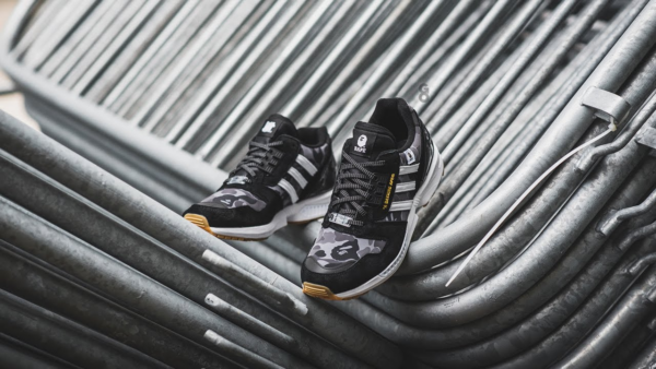 Giày Adidas BAPE x Undefeated x ZX 8000 'AZX Series Black Camo' FY8852 - Ảnh 2