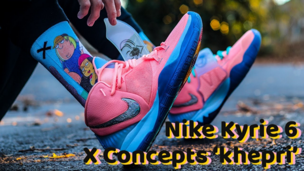 Giày Nike Kyrie 6 Concepts Khepri 'Regular Box' CU8879-600 - Ảnh 9