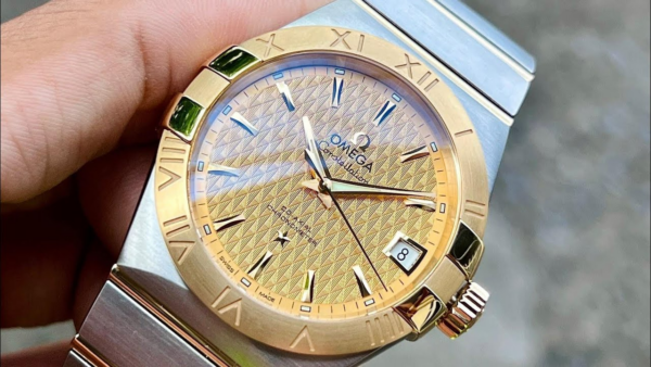 Đồng Hồ Omega Constellation Automatic 'Silver Gold' 123-20-38-21-08-002 - Ảnh 2