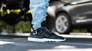 Alternative view of Giày Adidas Nite Jogger Core Black EE6254