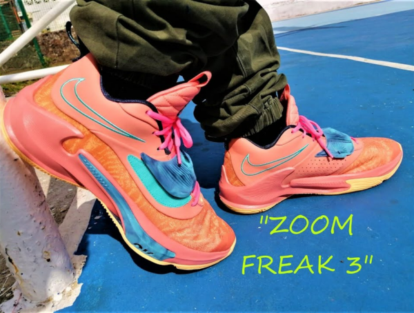 Giày Nike Zoom Freak 3 'Stay Freaky' DA0694-600 - Ảnh 5