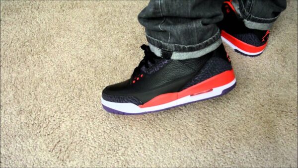 Giày Nike Air Jordan 3 Retro 'Crimson' 136064-005 - Ảnh 4