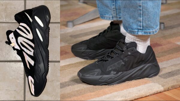 Giày Adidas Yeezy Boost 700 Triple Black FV4440 - Ảnh 2