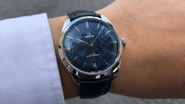 Đồng Hồ Omega De Ville Hand Wind 'Blue' 432-13-40-21-03-001 - Ảnh 3