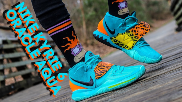 Giày Nike Kyrie 6 'Oracle Aqua' BQ4630-300 - Ảnh 8