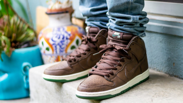 Giày Nike Dunk High SB 'Baroque Brown' CV1624-200 - Ảnh 2