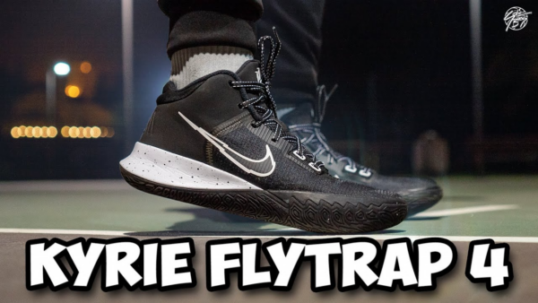 Giày Nike Kyrie Flytrap 4 EP 'Black White' CT1973-001 - Ảnh 8
