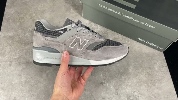 Giày New Balance 997 Made in USA 'Grey' M997PAK - Ảnh 5