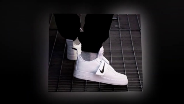 Giày Nike Air Force 1 Utility 'White Black' AO1531-101 - Ảnh 7