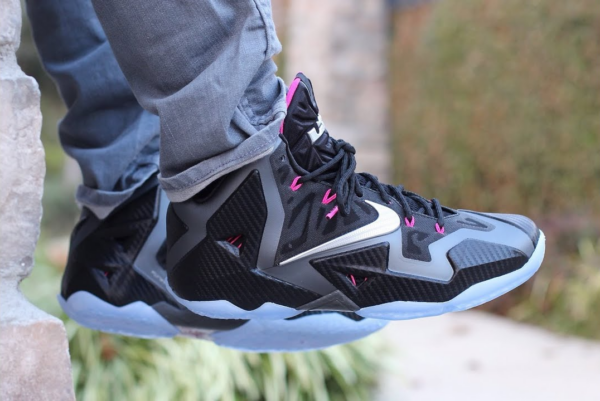 Giày Nike LeBron 11 'Miami Night' 616175-003 - Ảnh 5