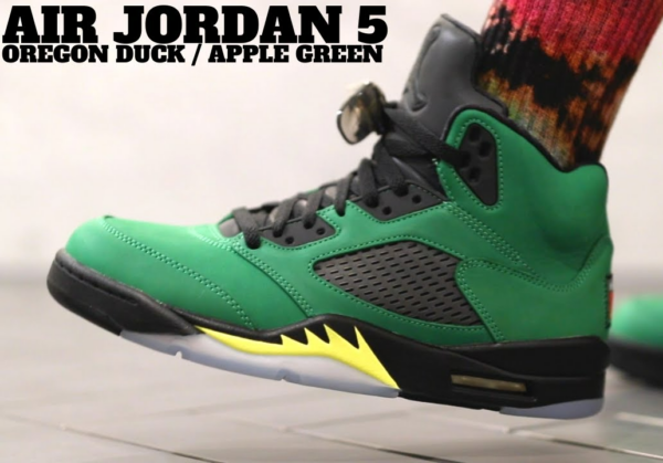 Giày Nike Air Jordan 5 'Oregon Ducks' H013-MNJDLS-535 - Ảnh 7