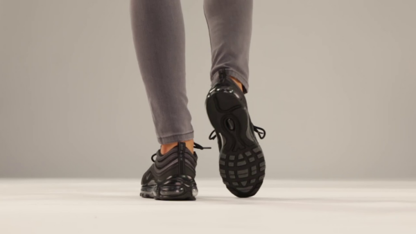 Giày Nike Air Max 97 'Triple Black' 921733-001 - Ảnh 7