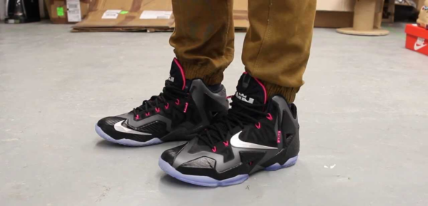 Giày Nike LeBron 11 'Miami Night' 616175-003 - Ảnh 6