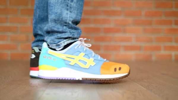 Giày Asics Sean Wotherspoon x Atmos x Gel Lyte 3 'Corduroy' 1203A019-000 - Ảnh 7