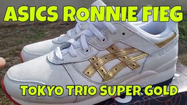 Giày Asics x Ronnie Fieg Gel-Lyte III Super Gold AI1203A044 100 - Ảnh 7