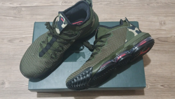 Giày Nike LeBron 16 Low 'Camo' CI2668-300 - Ảnh 9