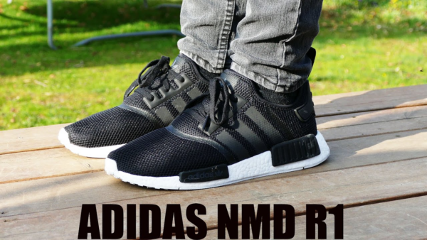 Giày Adidas NMD R1 Black Gum B42200 - Ảnh 6