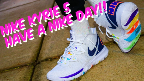 Giày Nike Kyrie 5 'Have A Nike Day' AQ2456-101 - Ảnh 9