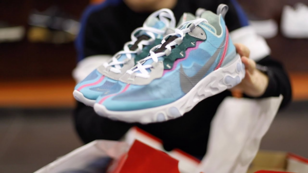 Giày Nike React Element 87 'Royal Tint' AQ1090-400 - Ảnh 5