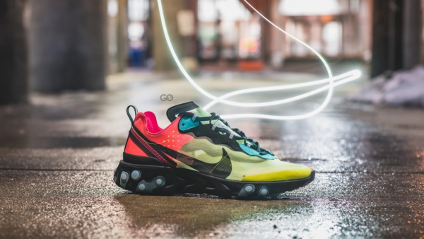 Giày Nike React Element 87 'Hyper Fusion' AQ1090-700 - Ảnh 5