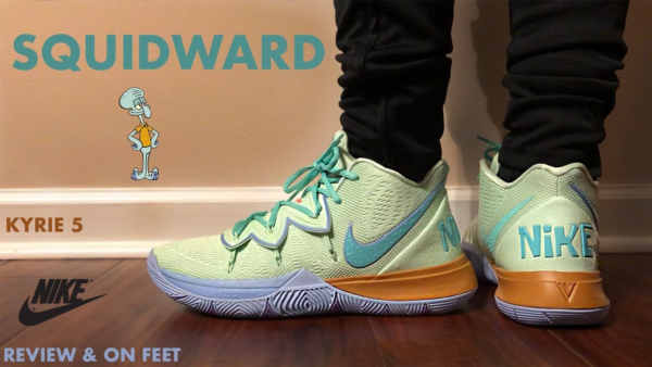 Giày Nike Kyrie 5 Spongebob 'Squidward' CJ6950-300 - Ảnh 8