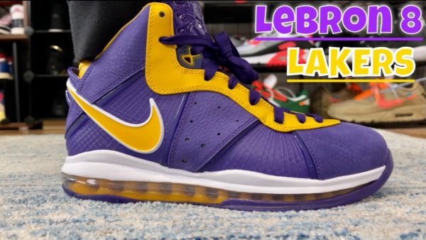 Giày Nike LeBron 8 'Lakers' DC8380-500 - Ảnh 7
