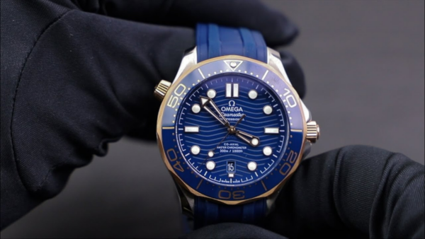 Đồng Hồ Omega Seamaster Diver Automatic 'Blue' 210-22-42-20-03-002 - Ảnh 2