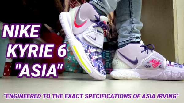 Giày Nike Kyrie 6 'Asia Irving Barely Grape' CD5031-500 - Ảnh 3