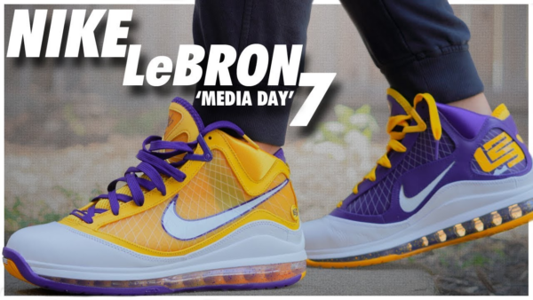Giày Nike LeBron 7 QS 'Media Day' CW2300-500 - Ảnh 8