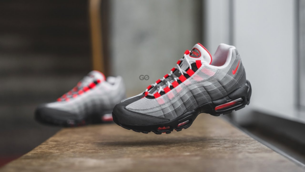 Giày Nike Air Max 95 OG 'Solar Red' AT2865-100 - Ảnh 4