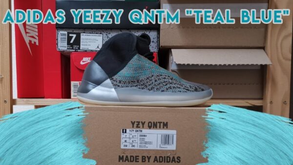 Giày Adidas Yeezy Quantum Teal Blue G58864 - Ảnh 6