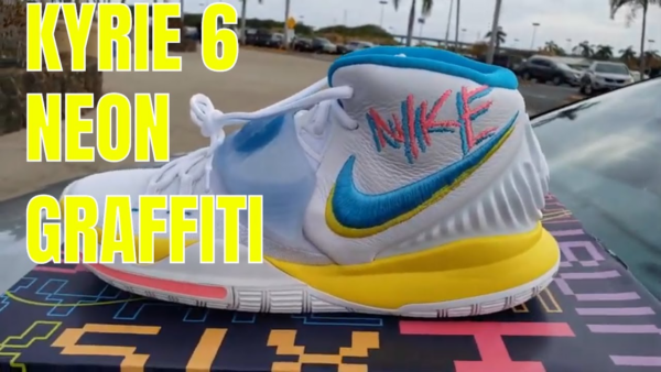 Giày Nike Kyrie 6 '90s' BQ5599-101 - Ảnh 6