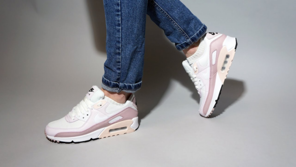 Giày Nike Air Max 90 White Champagne 'Light Violet' CV8819-100 - Ảnh 5