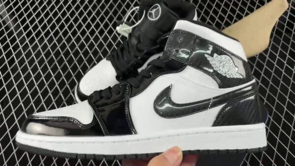 Giày Nike Air Jordan 1 Mid SE GS 'All Star 2021' DD2192-001 - Ảnh 8