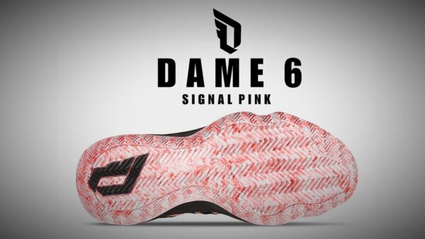Giày Adidas Dame 6 “Signal Pink” FV8624 - Ảnh 3