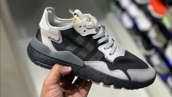Giày Adidas Nite Jogger 'Bar Code Graphic' EF5407 - Ảnh 5