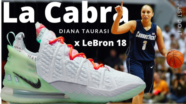 Giày Nike LeBron 18 Diana Taurasi GOAT Vision CQ9283-401 - Ảnh 9
