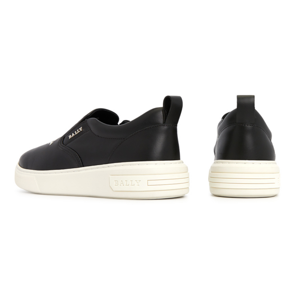 Giày Bally Slip On 'Black' MAYDEN-901 - Ảnh 5