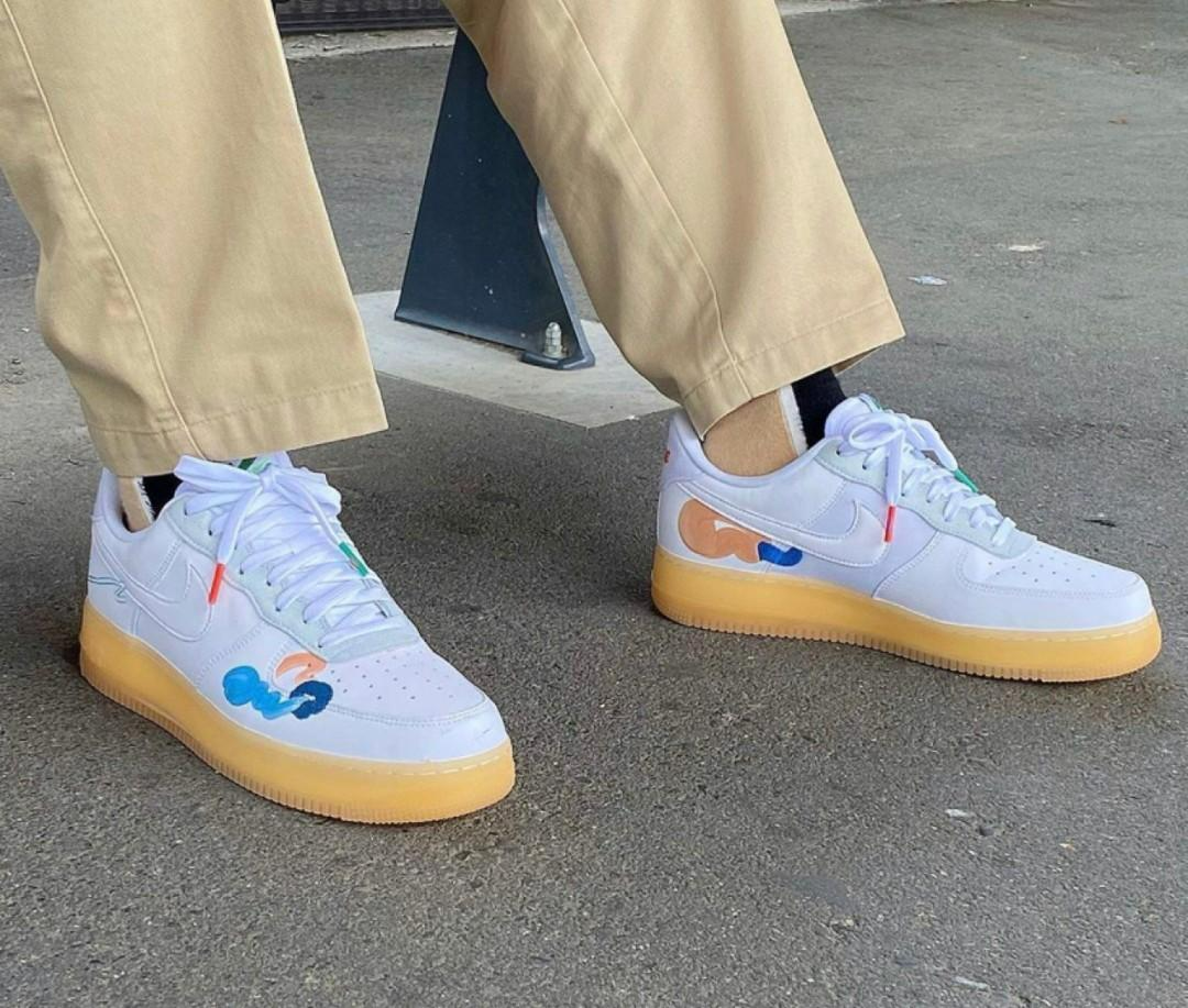 Giày Nike Mayumi Yamase x Air Force 1 Flyleather 'Earth Day' DB3598-100 - Ảnh 2