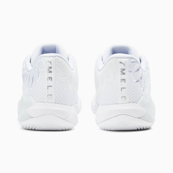 Giày Puma Lo Big Kid 'Triple White' 377368-04 - Ảnh 3