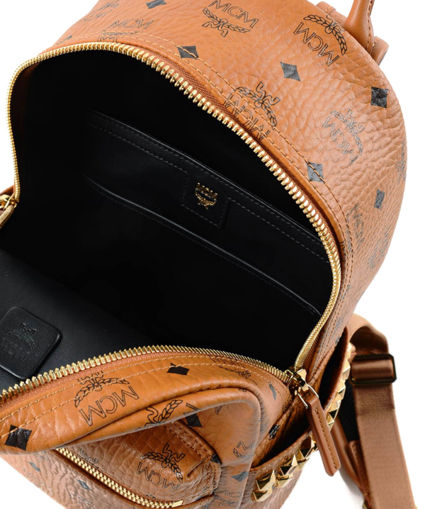 Balo MCM Stark Side Studs Backpack In Visetos MMK6SVE37CO001 - Ảnh 5