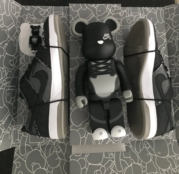 Giày Nike Medicom x SB Dunk Low Elite 'Bear Bick' 877063-002 - Ảnh 7