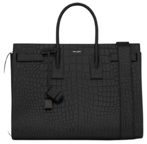 Túi Saint Laurent Large Sac De Jour Crocodile 'Black' 441571CS38U1000