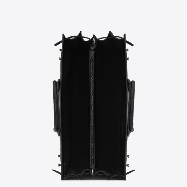 Túi Saint Laurent Sac De Jour Large Crocodile 'Black' 4781670Q50E1000 - Ảnh 4
