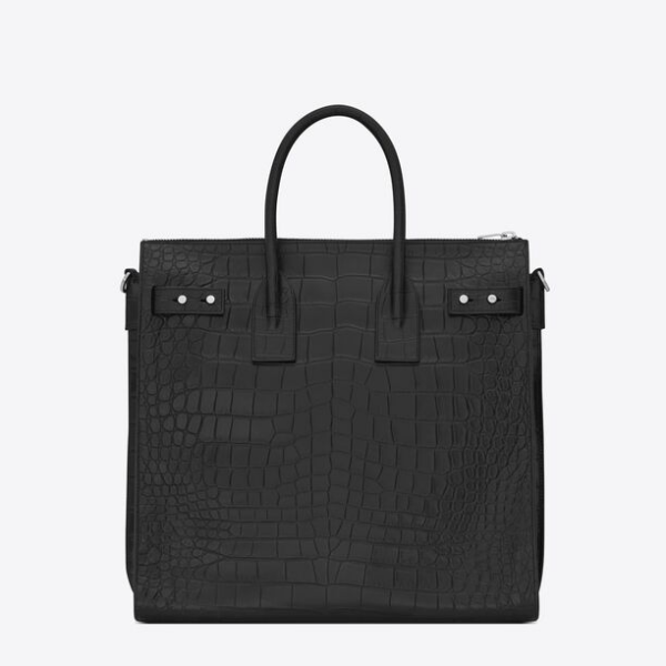 Túi Saint Laurent Sac De Jour Crocodile 'Black' 4805830Q50E1000 - Ảnh 2