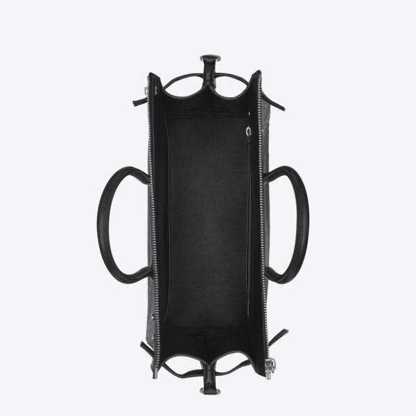 Túi Saint Laurent Sac De Jour Crocodile 'Black' 4805830Q50E1000 - Ảnh 4