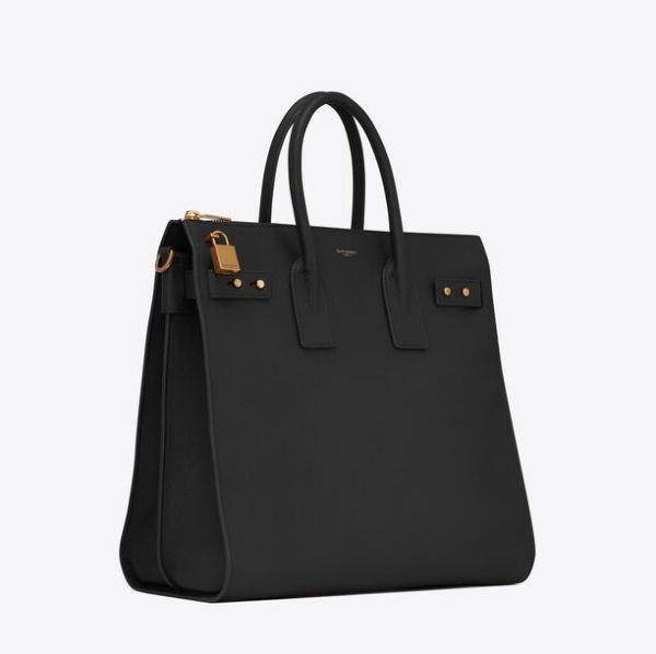 Túi Saint Laurent Sac De Jour North South 'Noir' 480583DTI0W1000 - Ảnh 5