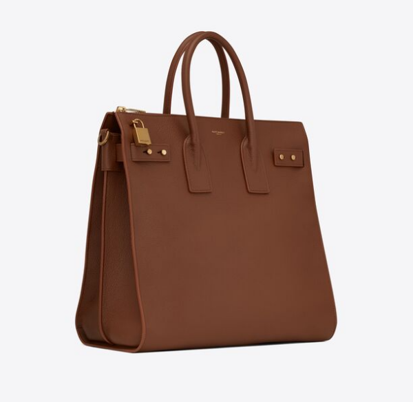 Túi Saint Laurent Sac De Jour 'Toasted Brown' 480583DTI0W2126 - Ảnh 5